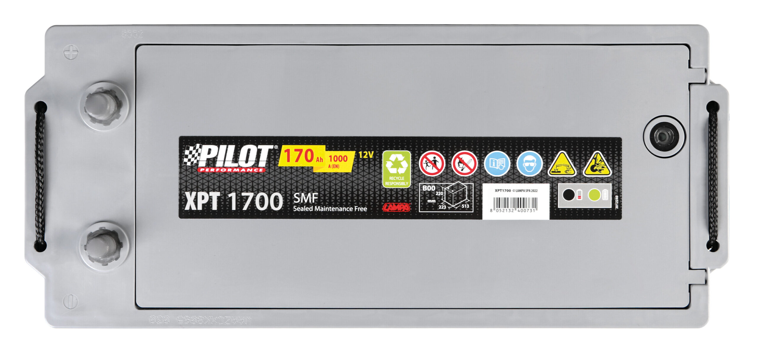 Batteria 12V - Pilot SMF - 170 Ah - 1000 A - immagine 3