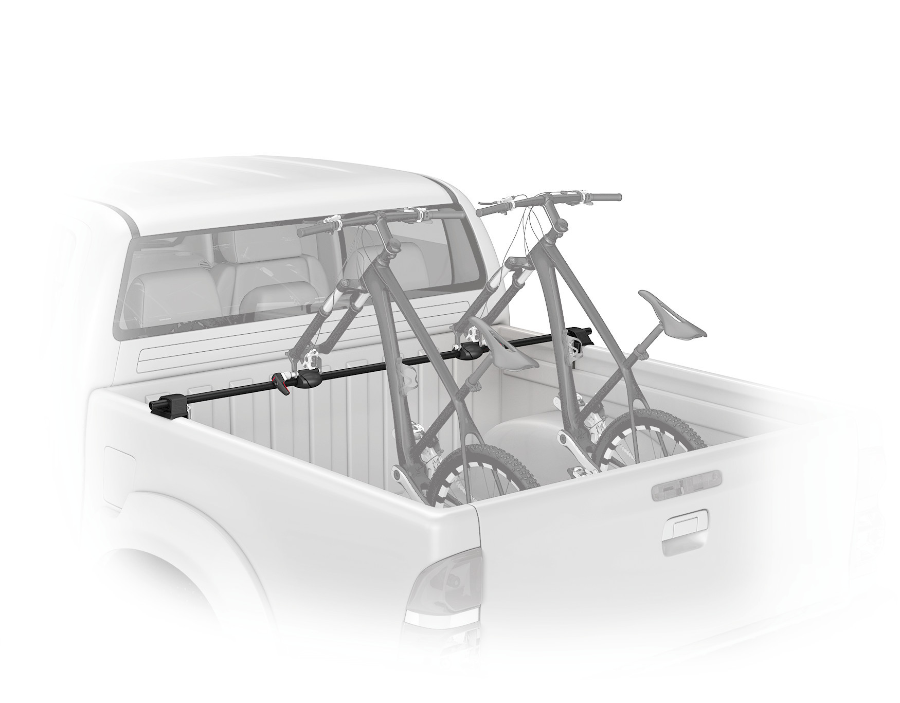 Bikerbar, barra fissaggio a forcella per pick-up, suv e furgoni - immagine 2