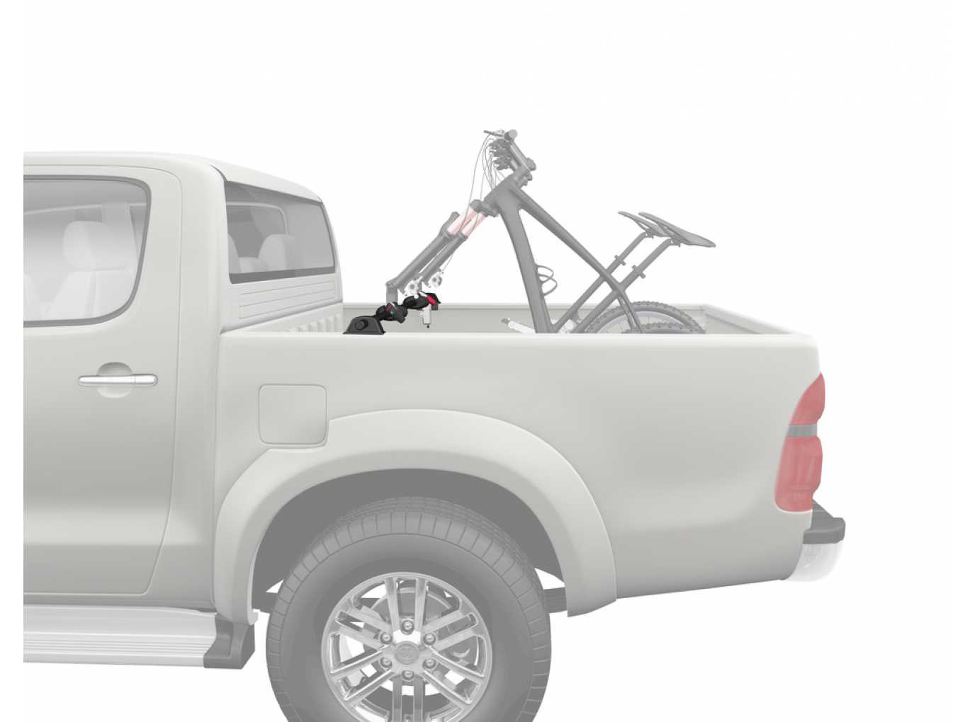Bikerbar, barra fissaggio a forcella per pick-up, suv e furgoni - immagine 3