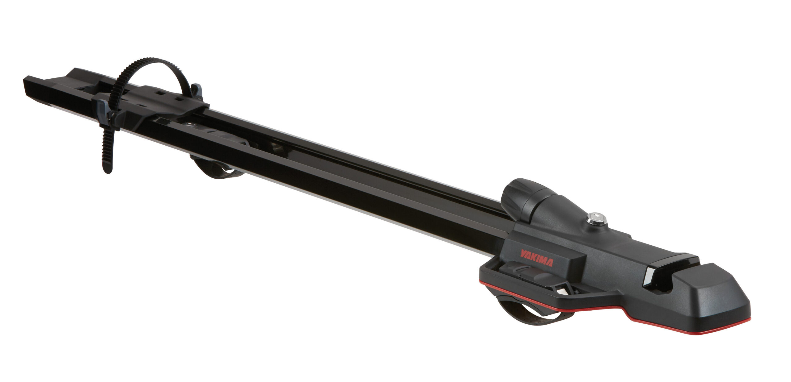 HighSpeed, porta bicicletta da tetto con fissaggio ruota anteriore - Nero - max 1219 mm (passo bici)