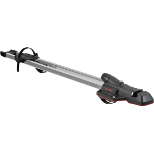 HighSpeed, porta bicicletta da tetto con fissaggio ruota anteriore - Argento - max 1219 mm (passo bici)