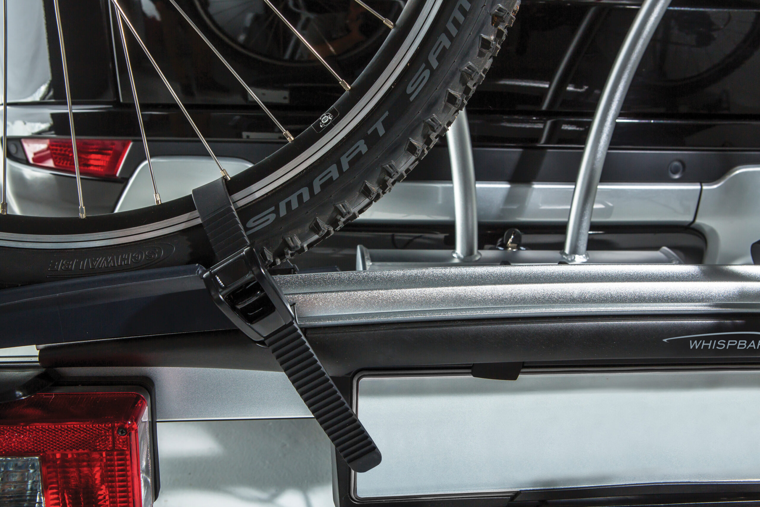 JustClick, portabiciclette per gancio traino - 2 bici - immagine 17