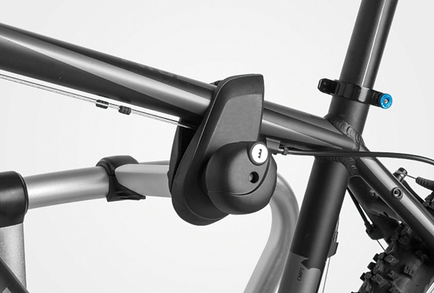 JustClick, portabiciclette per gancio traino - 2 bici - immagine 5