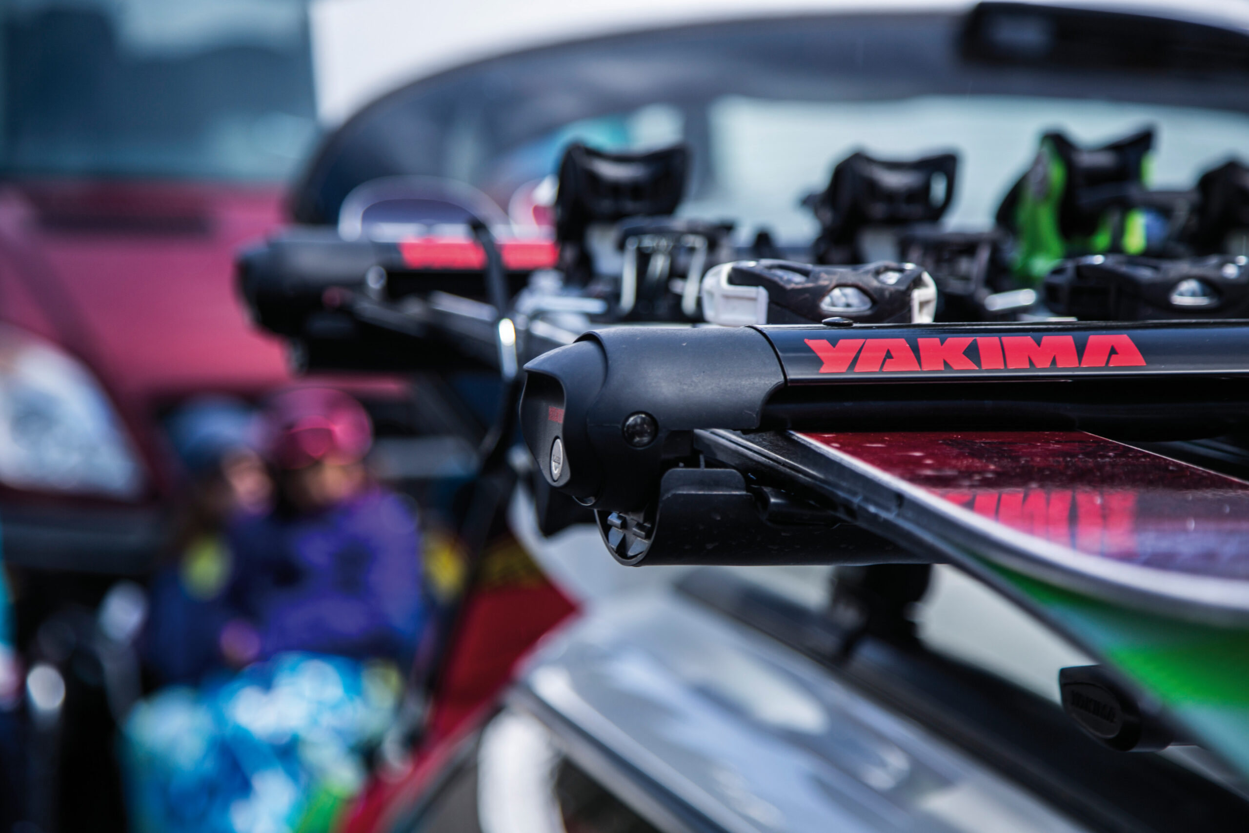 FatCat 6 Evo Black, portasci per barre da tetto - immagine 8