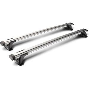 Thru, coppia barre portatutto in alluminio - 134 cm