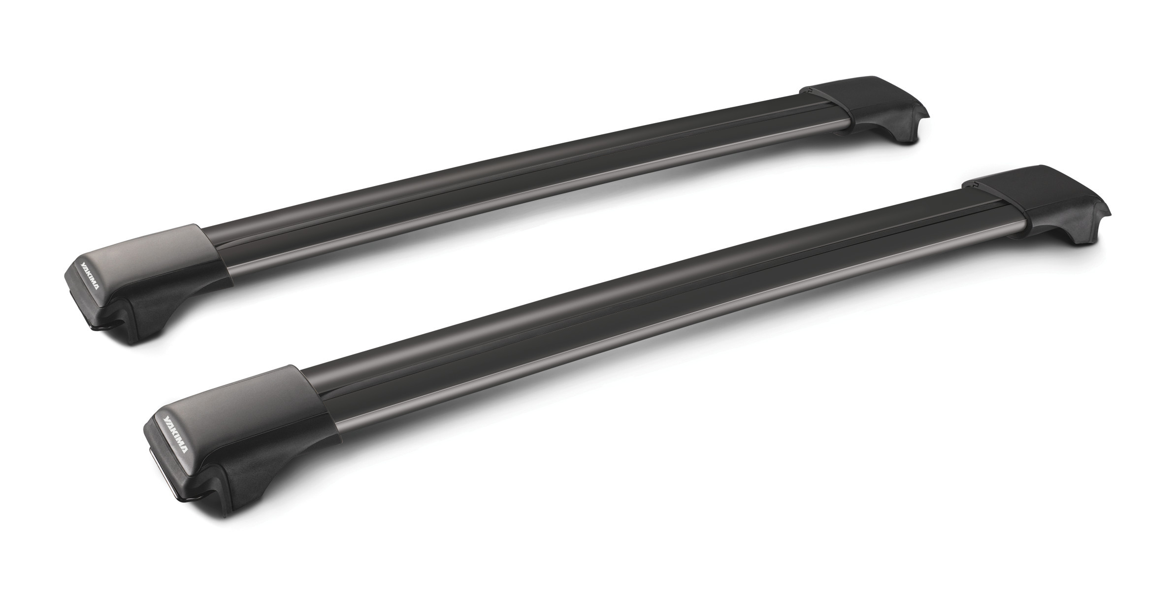 Rail Black Mixed, coppia barre portatutto in alluminio - 91+97 cm
