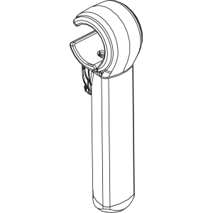 Ricambio braccetto ferma telaio 100 mm per portabici Foldclick