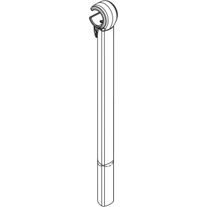 Ricambio braccetto ferma telaio 290 mm per portabici Foldclick
