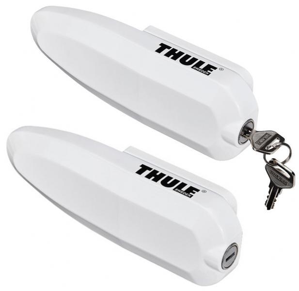 Coppia serrature per camper e furgoni Universal Lock bianche