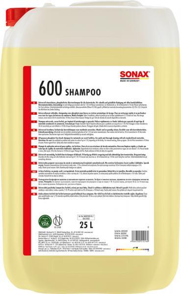 Shampoo per auto brillante con addolcente 25 L