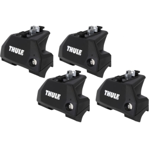 Set 4 piedi Evo Flush Rail per barre portatutto