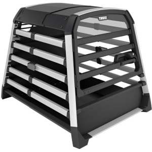 Kennel trasporto cani in auto Allax L compact con soglia