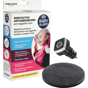 Dispositivo antibbandono Baby Alarm per seggiolini auto