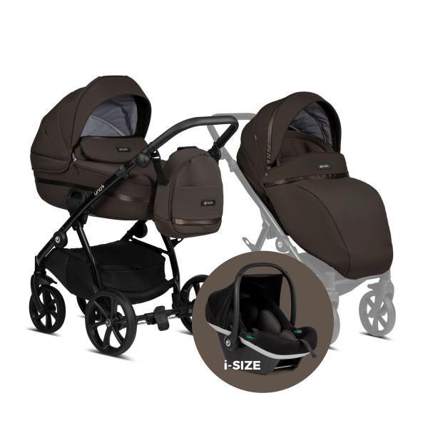 Seggiolino di sicurezza per bambini 40-87 cm i-SIZE mod. Elo nero - immagine 4