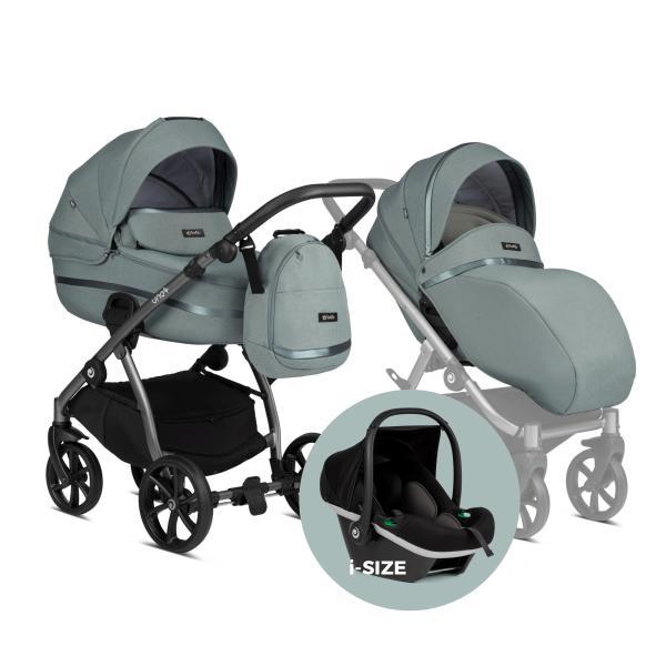 Seggiolino di sicurezza per bambini 40-87 cm i-SIZE mod. Elo nero - immagine 5