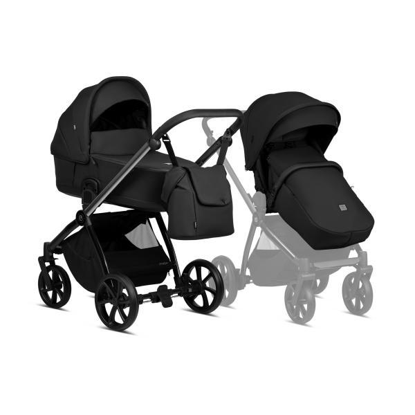 Passeggino 2 in 1 Mio Plus Thermo black edition obsidian