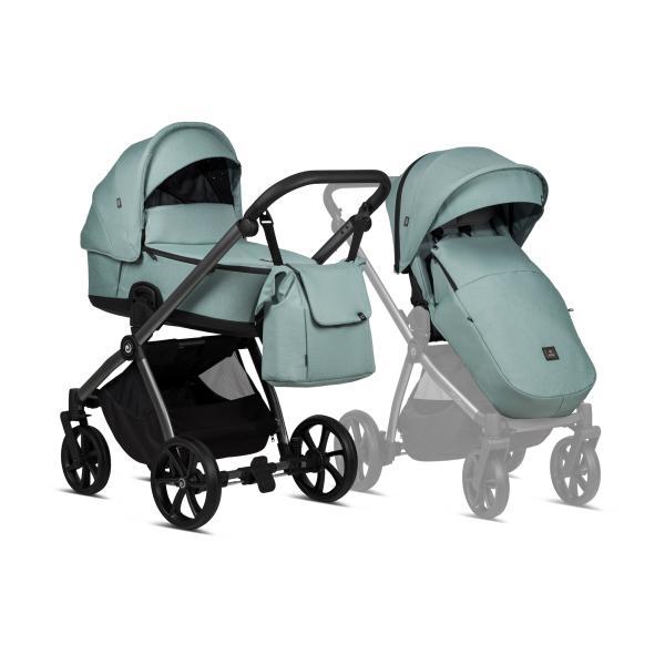 Passeggino 2 in 1 Mio Plus Thermo turquoise