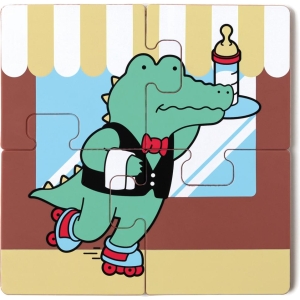 Puzzle in silicone coccodrillo