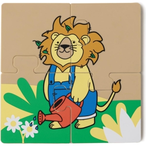 Puzzle in silicone leone