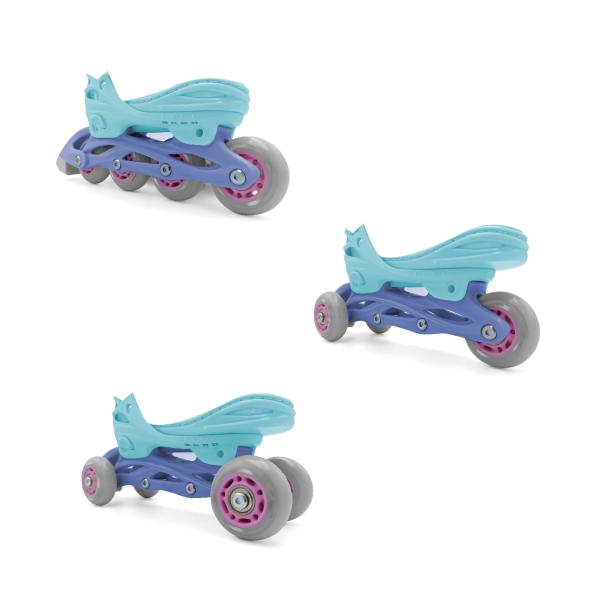 Pattini a rotelle 3 in 1 taglia 34-37 Frozen - immagine 2