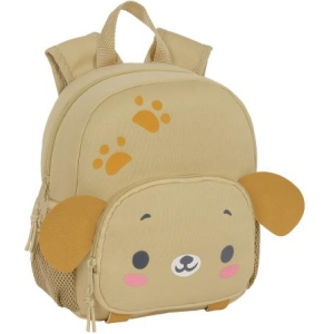 Zainetto in neoprene cagnolino beige
