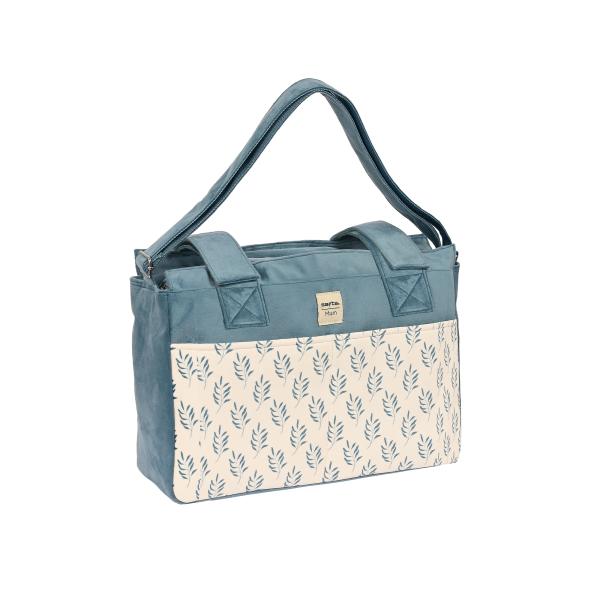 Borsa per passeggino blu