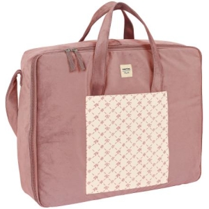 Borsa cambio grande rosa