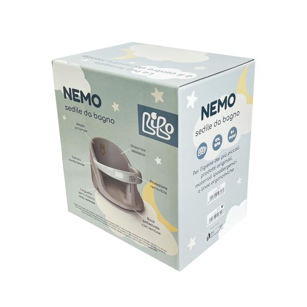 Sedile da bagno Nemo rosa - immagine 3