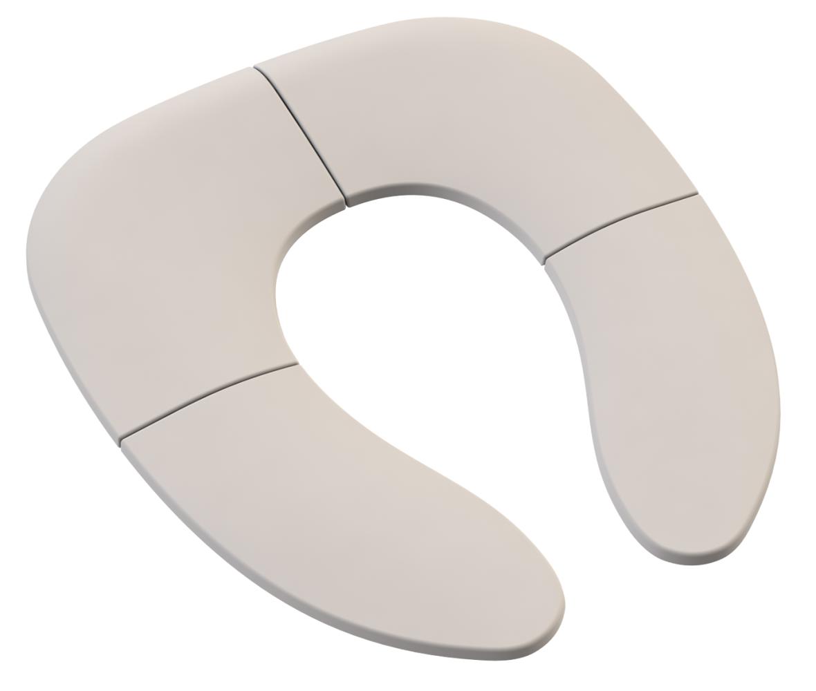 Riduttore WC pieghevole Coral grigio