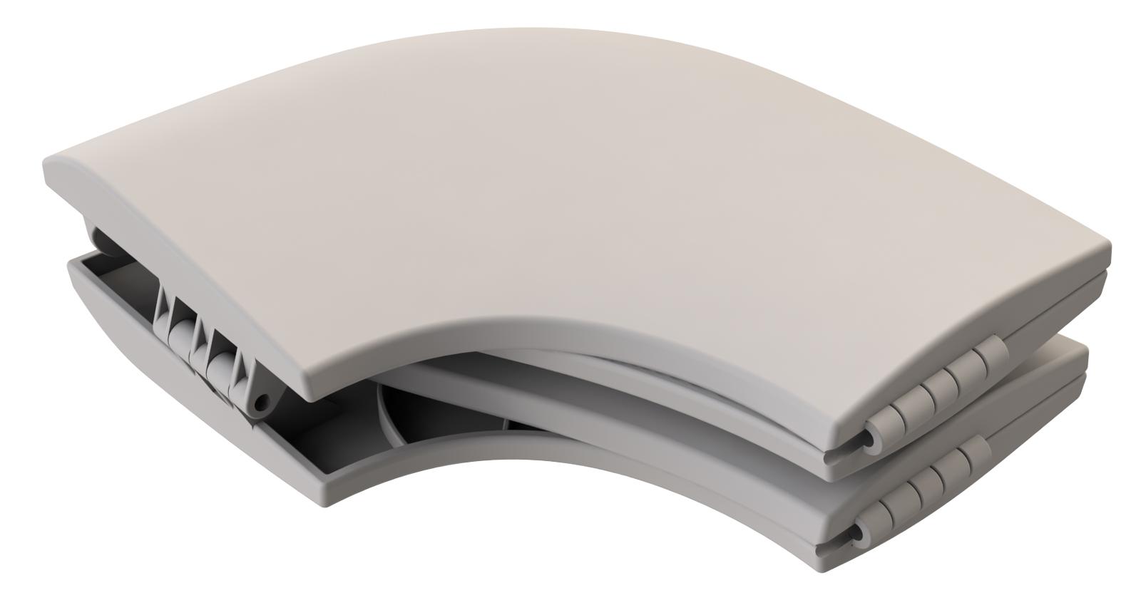 Riduttore WC pieghevole Coral grigio - immagine 3