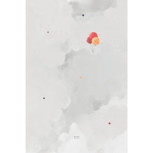 Tappeto in gomma naturale Prime Baloon Dream rettangolare