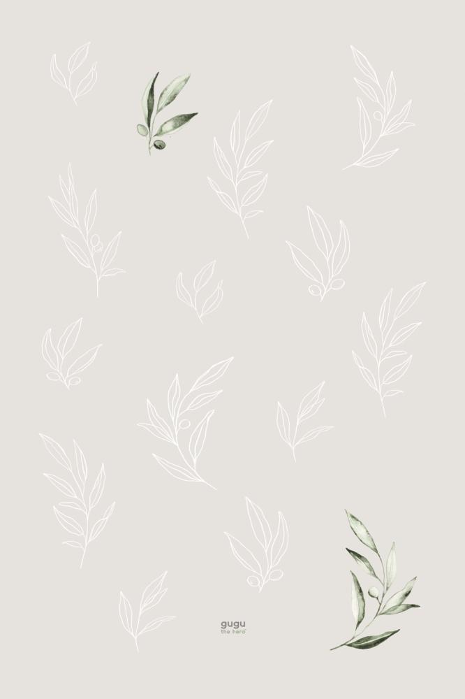 Tappeto in gomma naturale Prime Olive Garden rettangolare