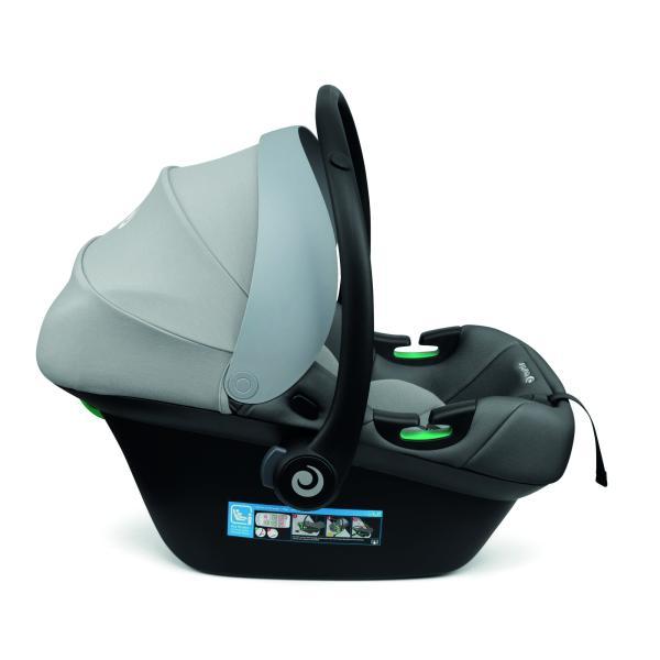 Seggiolino di sicurezza per bambini 40-87 cm i-SIZE mod. Elo Lux grigio