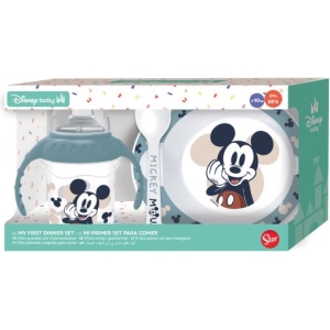 Cofanetto regalo baby 3 pz Mickey Mouse