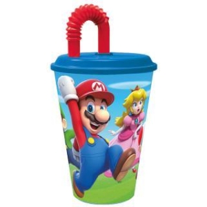 Bicchiere sport 430 mL Super Mario