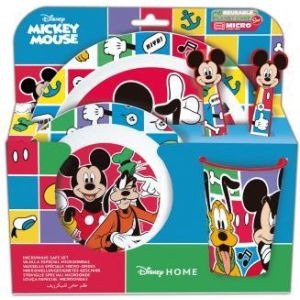 Set 5 pezzi per microonde Mickey Mouse
