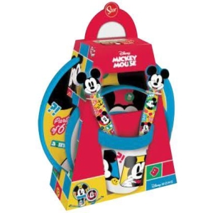 Set Premium 5 pezzi per microonde Mickey Mouse