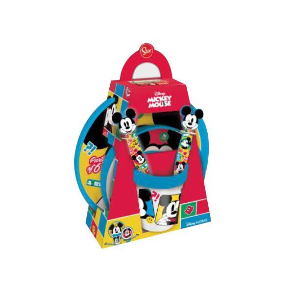 Set Premium 5 pezzi per microonde Mickey Mouse