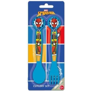 Set 2 posate in plastica Sonic