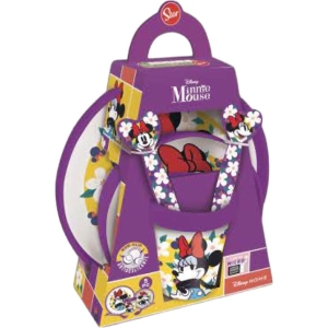 Set Premium 5 pezzi per microonde Minnie
