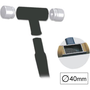 PUNTA DI RICAMBIO MARTELLO NYLON Ø40MM