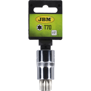 BUSSOLA TORX T70 1/2" CROMATA