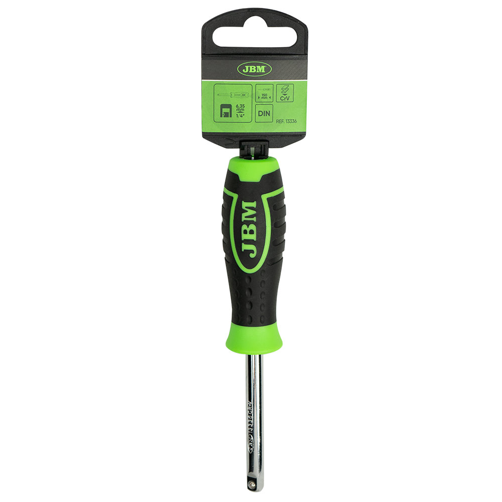 MANICO DEL CACCIAVITE 1/4", CROMATO