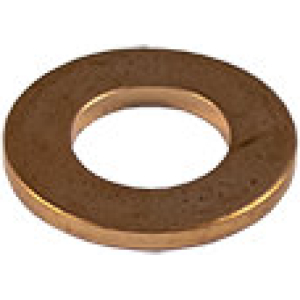 SACCHETO CON 50 RONDELLE DI RAME (13,8 X 7,3 X 1,4MM)