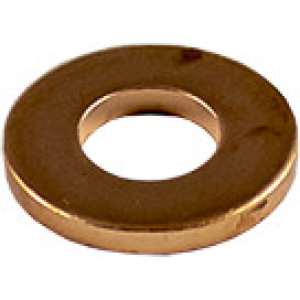 RONDELLE IN RAME PER INIETTORE, 50 PZ.(16,0 X 7,5 X 2,0MM)