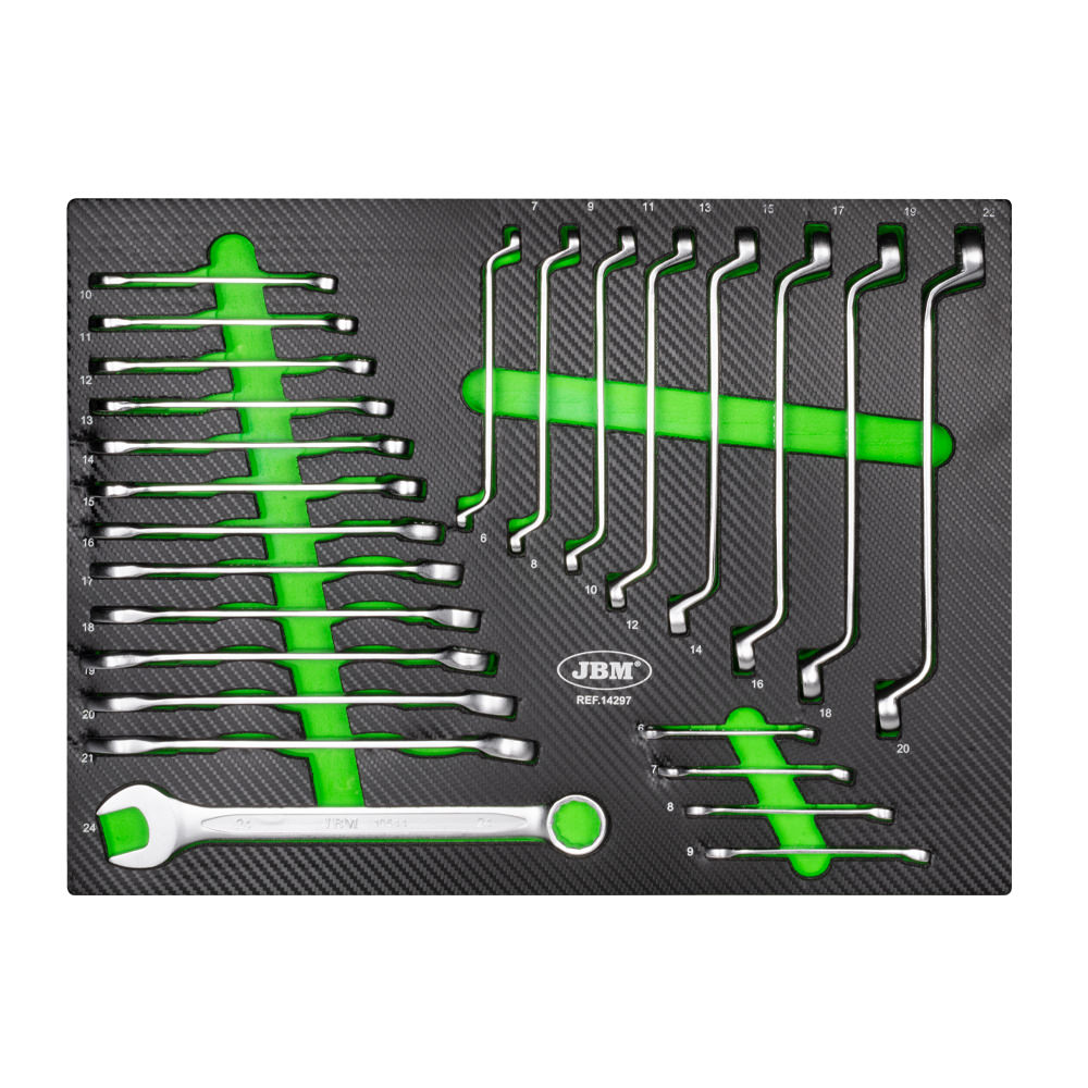 MODULO EVA CON 25 CHIAVI COMBINATE E PIEGATE