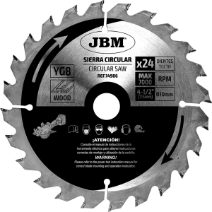 SEGA CIRCOLARE, 24 DENTI, 115 MM, PER LEGNO PER RIF. 60011