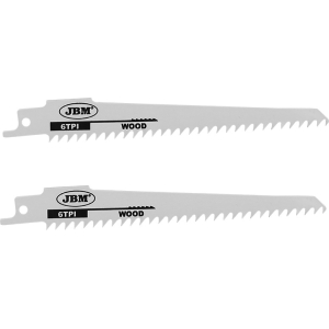 SET DA 2 PZ. DI LAME 6TPI DA 150 MM PER SEGA ALTERNATIVA PER LEGNO PER RIF. 60019