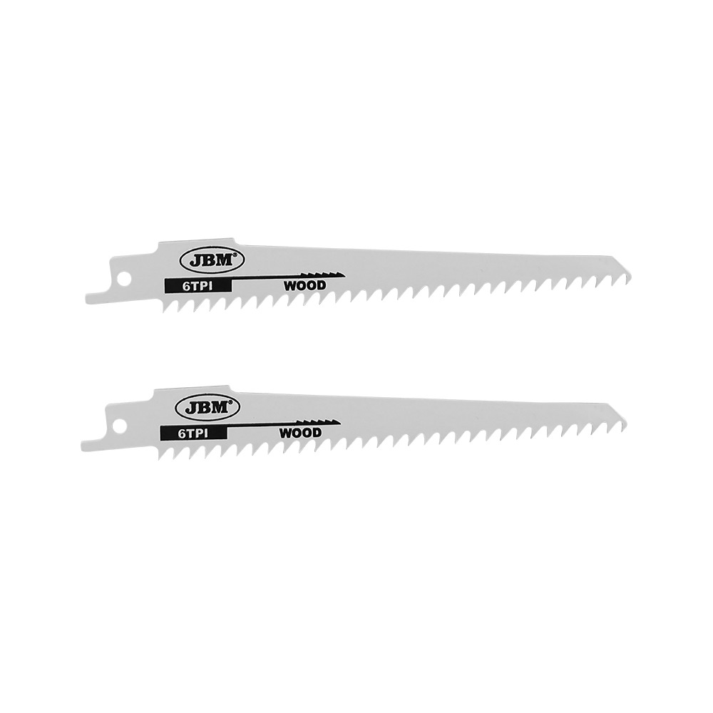 SET DA 2 PZ. DI LAME 6TPI DA 150 MM PER SEGA ALTERNATIVA PER LEGNO PER RIF. 60019