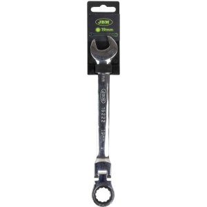 CHIAVE COMBINATA CON TESTA FLESSIBILE 19 MM - CON RIVESTIMENTO A SPECCHIO